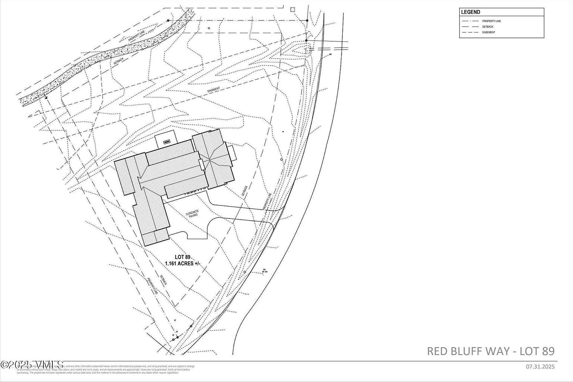map of land for sale in eagle co
